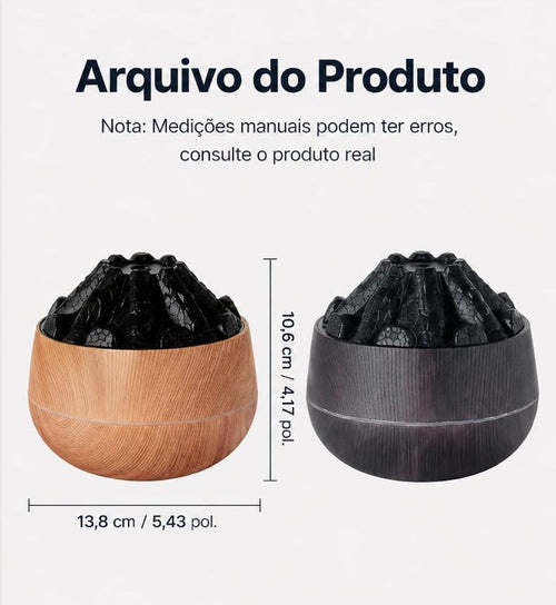 VolcanoWood™ | Humidificador Premium CannaVeraFex