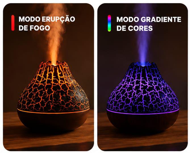 VolcanoRelax Pro™ | Difusor Vulcânico Premium