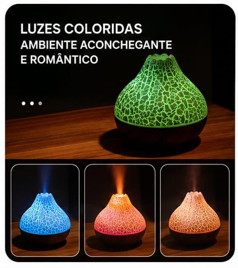 VolcanoRelax Pro™ | Difusor Vulcânico Premium