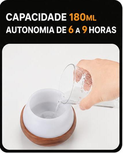 VolcanoRelax Pro™ | Difusor Vulcânico Premium