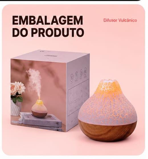 VolcanoRelax Pro™ | Difusor Vulcânico Premium